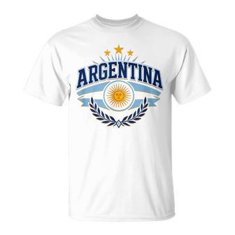 Argentina Flag Vintage S For Kids Patriotic T-Shirt - Thegiftio UK