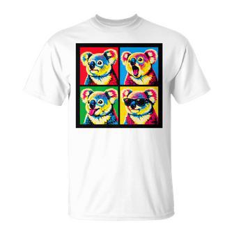 Arte De Koalaintage Para Niños Y Niñas Disfraz Y2k Meme Koalas Camiseta unisex - Regaloses