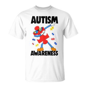 Autismo Conciencia Camisas Es Autismo Habla In Mangas Camiseta unisex - Regaloses