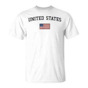 Bandera De Estados Unidos Para Hombres Es Niños Estados Unidos Camiseta unisex - Regaloses