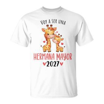 Bigister 2027 I'm Going To Be An Olderister 2027 Camiseta unisex - Regaloses