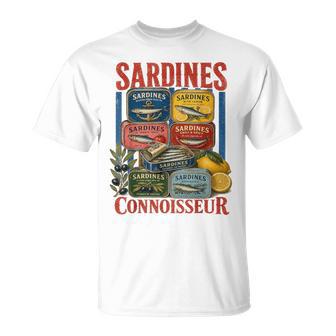 Boîte Deardines En Conserve Pour Amateurs De Poisson T-Shirt - Cadeauxyz