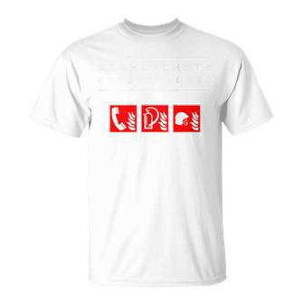 Brandschutztraining Brandschutzbeamter T-Shirt - Geschenkecke