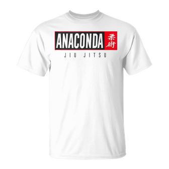 Camisa Anaconda Jiu Jitsu Bjj Artes Marciales Brasileñas In Mangas Camiseta unisex - Regaloses