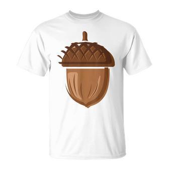 Camisa De Bellota Para Adultos Hombres Es Y Niños Disfraz De Oaknut Camiseta unisex - Regaloses