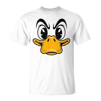 Costume De Canard Pour Adulte Enfant Homme Tête De Canard Jaune T-Shirt - Cadeauxyz