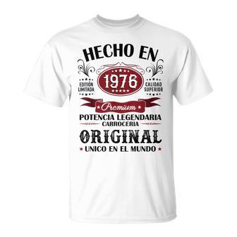 Cumpleaño 50 Años Hombre Hecho En 1976Intage Regalo Camiseta unisex - Regaloses