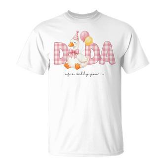 Dada Of The Silly Goose Birthday Matching Family Outfit T-Shirt | Seseable UK