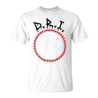 DRI Skeleton Halloween Spooky Skull Bones T-Shirt - Monsterry