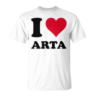 Me Encanta Arta Camiseta unisex - Regaloses