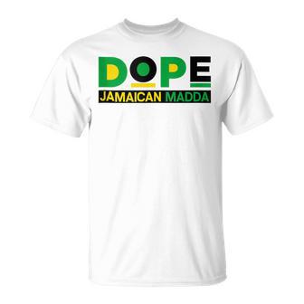 Es Patrióticas Jamaica Pride Dope Jamaica Mada Jamaica In Mangas Camiseta unisex - Regaloses