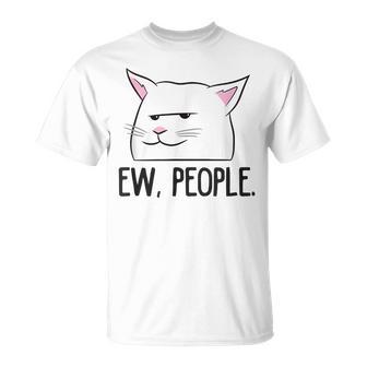Ew Gente Divertido Gato Propietario Regalo Amor Gatos Camiseta unisex - Regaloses