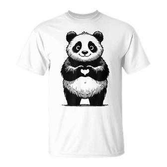 I Love Pandas 面白い、パンダが大好き Tシャツ - Kawaiitshirt