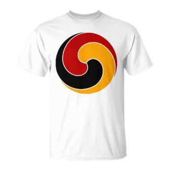 Gankyil Roue De Joie Tibet Japon Zen Bouddhisme Bön T-Shirt - Cadeauxyz