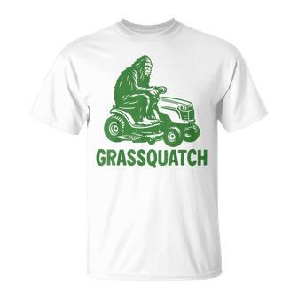 Grassquatch Lawn Care T-Shirt - Thegiftio UK