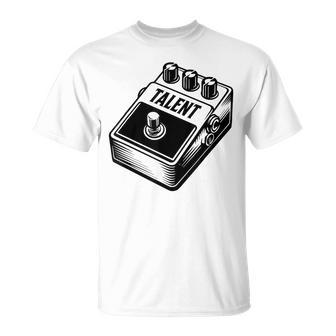 Guitare Électrique Talenttompbox Pédale T-Shirt - Cadeauxyz