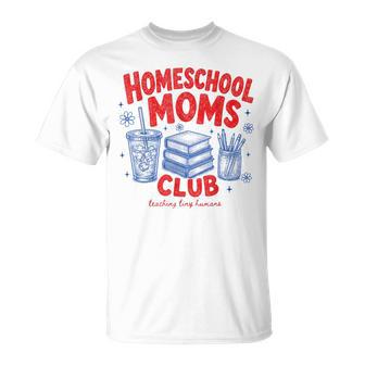 Homeschool Moms Club Homeschool Mama Mom Back To School T-Shirt | Seseable UK