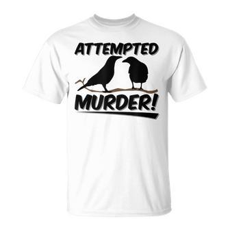 Humoristique Avec Inscription Tentted Murder T-Shirt - Cadeauxyz
