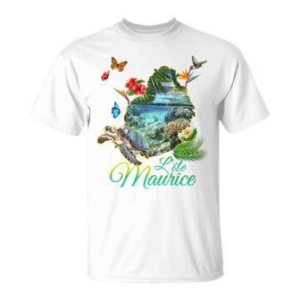 Île Maurice Océan Indien Paradis Tropical Homme Enfant Haut De Gamme T-Shirt - Cadeauxyz