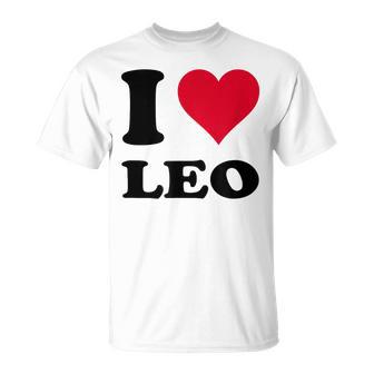 J'aime Leo T-Shirt - Cadeauxyz