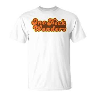 Kickball Team One Kick Wonders Retro 70'S Performance T-Shirt - Thegiftio UK