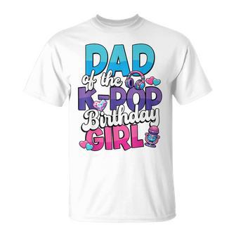 Le Père De La K-Pop Birthday Girl Musique Pop Coréenne T-Shirt - Cadeauxyz
