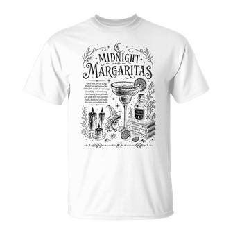 Midnight Margaritas Witch Drinking Cocktail Halloween T-Shirt | Seseable UK