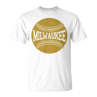 Milwaukee Baseball Fan Comfort Colors Crop Top T-Shirt - Thegiftio UK