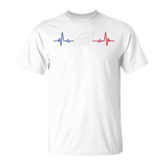 Moto Motorista Motero Motocicletas Latido Del Corazón Camiseta unisex - Regaloses