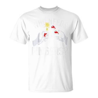 Who Needs Fingers Fireworks 4Th Of July For Men T-Shirt - Thegiftio UK