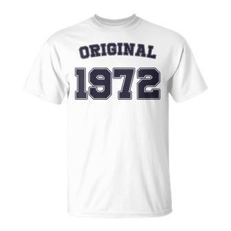 Original 1972 Humour 54E Anniversaire 54 Ans Homme T-Shirt - Cadeauxyz