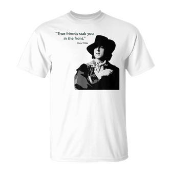 Oscar Wilde Lesrais Amis T-Shirt - Cadeauxyz