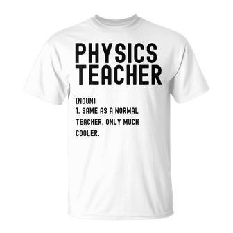 Physics Teacher Definition シャツ 学校初日 Tシャツ - Kawaiitshirt