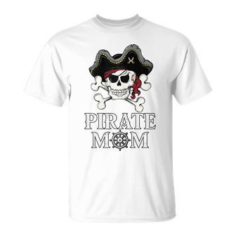 Pirata Mamá Divertido Camiseta unisex - Regaloses
