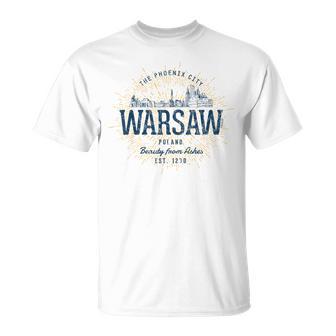 Polonia Estilo Retrointagearsovia Camiseta unisex - Regaloses