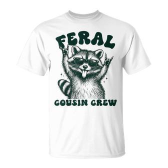 Retro Feral Cousin Crew Summer Vacation Kids Boys Girls T-Shirt | Seseable UK