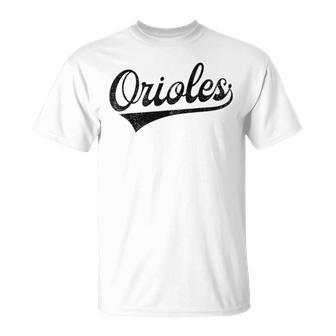 Retro Oriole Vintage T-Shirt - Thegiftio UK