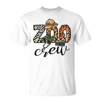 Safari Zoo Crew Zookeeper Squad Matching Kids T-Shirt - Thegiftio UK