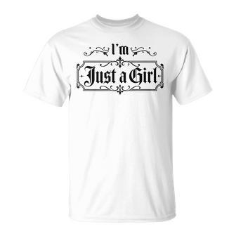 Soyólo Una Chica Divertidaoyólo Una Chica Camiseta unisex - Regaloses