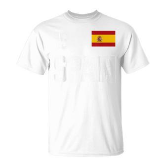 Spain Flag Patriotic Spanish Boys Girls Pride T-Shirt | Seseable UK