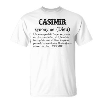 Synonyme Dieu Drôle Humour T-Shirt - Cadeauxyz