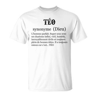 Synonyme Dieu Drôle Humour T-Shirt - Cadeauxyz