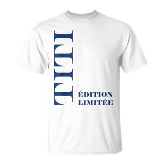 Thierry Citation Homme Titi Drole Rigolo Prénom Humour Titi T-Shirt - Cadeauxyz