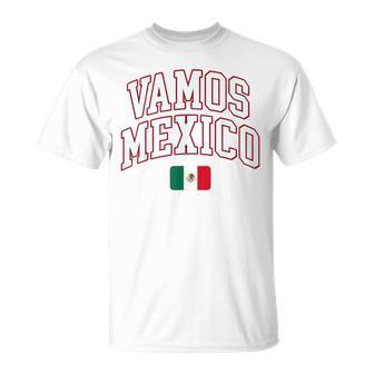 Vamos Mexico Flag Mexican Pride T-Shirt - Monsterry