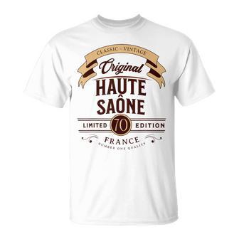 Vintage Haute-Saône Département France T-Shirt - Cadeauxyz
