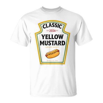 Yellow Mustard Halloween Costume Family Matching Groupe T-Shirt | Seseable UK