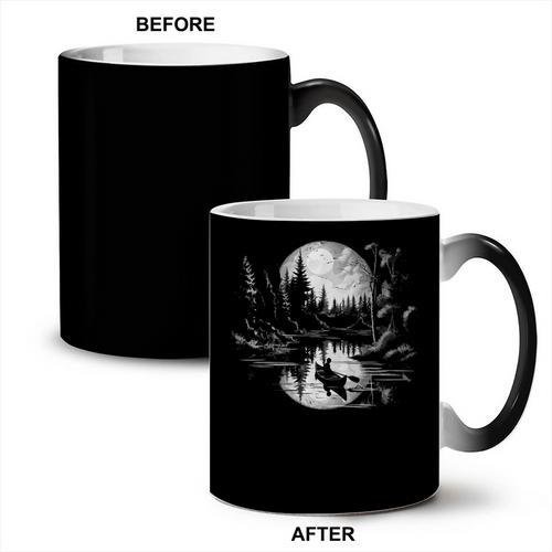 Canoe Canadian Canoeists Nature Canoe Coffee Color Changing Mug - Paddle Life