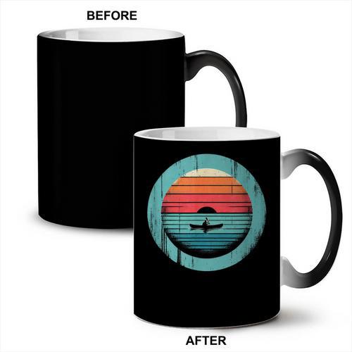 Canoe Sunset Coffee Color Changing Mug - Paddle Life