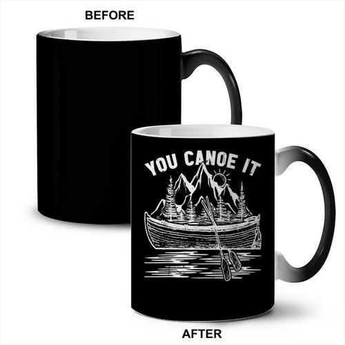 Canoeing Canoe Coffee Color Changing Mug - Paddle Life