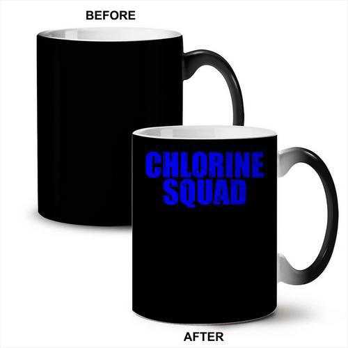 Chlorine Crew Swimming Coffee Color Changing Mug - SwimGear Co